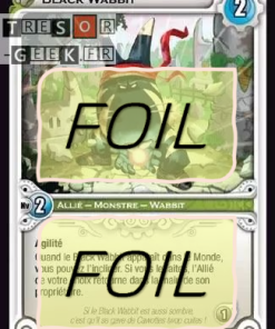 Black Wabbit FOIL [Dofus Collection 44/100 WAKFU]