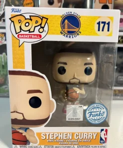 Funko POP! Basketball Golden State Warriors Stephen Curry (All-Star) Edition Limitée – Boîte Imparfaite