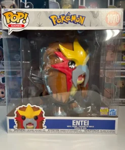 Funko POP! Games Pokémon Entei 25cm Edition Limitée Summer Convention 2025 – Boîte Imparfaite