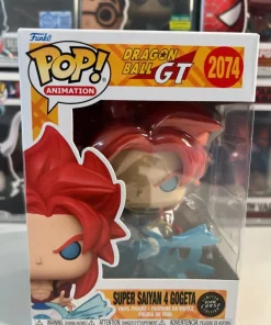 Funko POP! Animation Dragon Ball GT Super Saiyan 4 Gogeta Edition Limitée Phosphorescente Chase – Boîte Imparfaite
