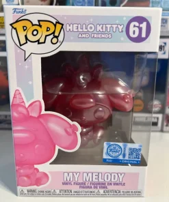 Funko POP! Hello Kitty and Friends – My Melody (Translucent) Edition Limitée – Boîte Imparfaite