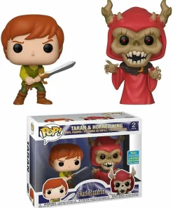 Funko POP! 2 Pack Disney The Black Cauldron Taran & Horned King Edition Limitée Summer Convention 2019