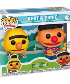 Funko POP! 2-Pack Television Rue Sésame Bert & Ernie Edition Limitée