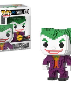 Funko POP! 8-Bit DC Super Heroes The Joker Métallique Edition Limitée Chase GameStop