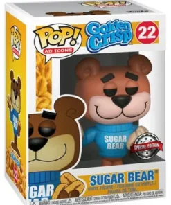 Funko POP! Ad Icons Golden Crisp Sugar Bear Edition Limitée