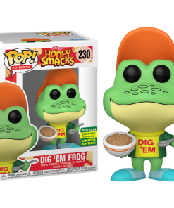 Funko POP! Ad Icons Kellogg&rsquo;s Honey Smacks Dig em&rsquo; Frog Edition Limitée Summer Convention 2024