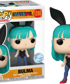 Funko POP! Animation Dragon Ball Bulma (Costume Lapin) Edition Limitée