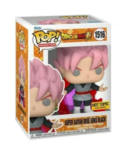 Funko POP! Animation Dragon Ball Super – Super Saiyan Rosé Goku Black Edition Limitée Phosphorescente Hot Topic