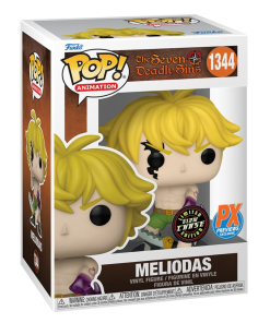 Funko POP! Animation The Seven Deadly Sins Meliodas (Demon Mode) Edition Limitée Phosphorescente Chase PX Previews