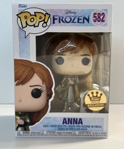 Funko POP! Disney La Reine des Neiges – Anna avec Pin Edition Limitée – Boîte Imparfaite