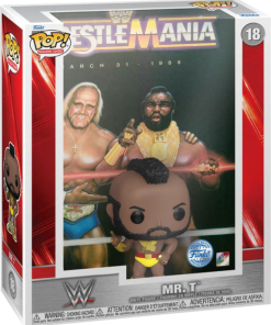 Funko POP! Magazine Covers WWE Wrestlemania I Mr. T Edition Limitée
