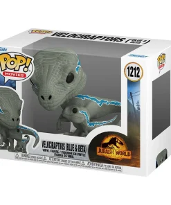 Funko POP! Movies Jurassic World 3 Velociraptors (Blue & Beta)