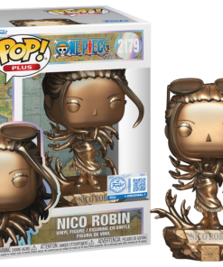 Funko POP! Plus Animation One Piece 25th Anniversary Nico Robin (Bronze Statue) Edition Limitée + Boîte Acrylique