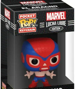 Funko Pocket POP! Porte Clés Marvel Lucha Libre Edition Spiderman El Aracno