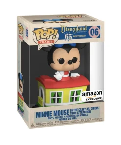 Funko POP! Trains Disneyland 65th Anniversary Minnie Mouse on the Casey Jr. Circus Train Attraction Edition Limitée Amazon