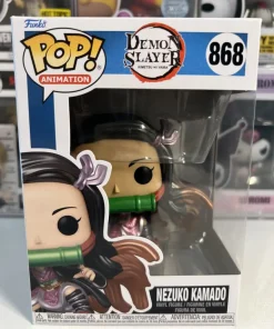 Funko POP! Animation Demon Slayer Nezuko Kamado Métallique Edition Limitée – Boîte Imparfaite