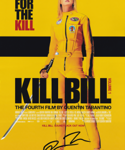 Quentin Tarantino – Affiche Signée – Kill Bill Volume 1 – COA Beckett